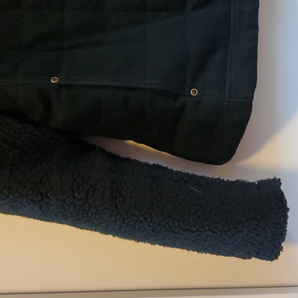 Pendleton salida canvas sherpa jacket (dark teal color) - Picture 3 of 13